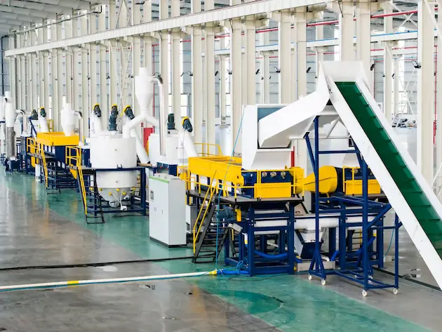 PET bottle recycling solution line